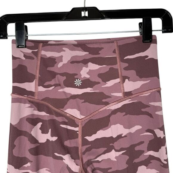 |EUC| ATHLETA Pink Camo Elation 7/8 Tight - Picture 6 of 9